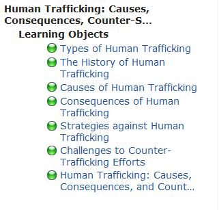Outline human trafficking essay